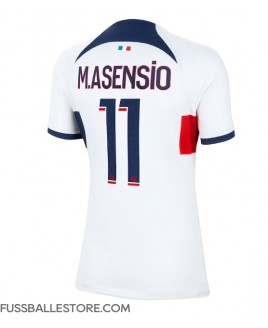 Günstige Paris Saint-Germain Marco Asensio #11 Auswärtstrikot Damen 2023-24 Kurzarm
